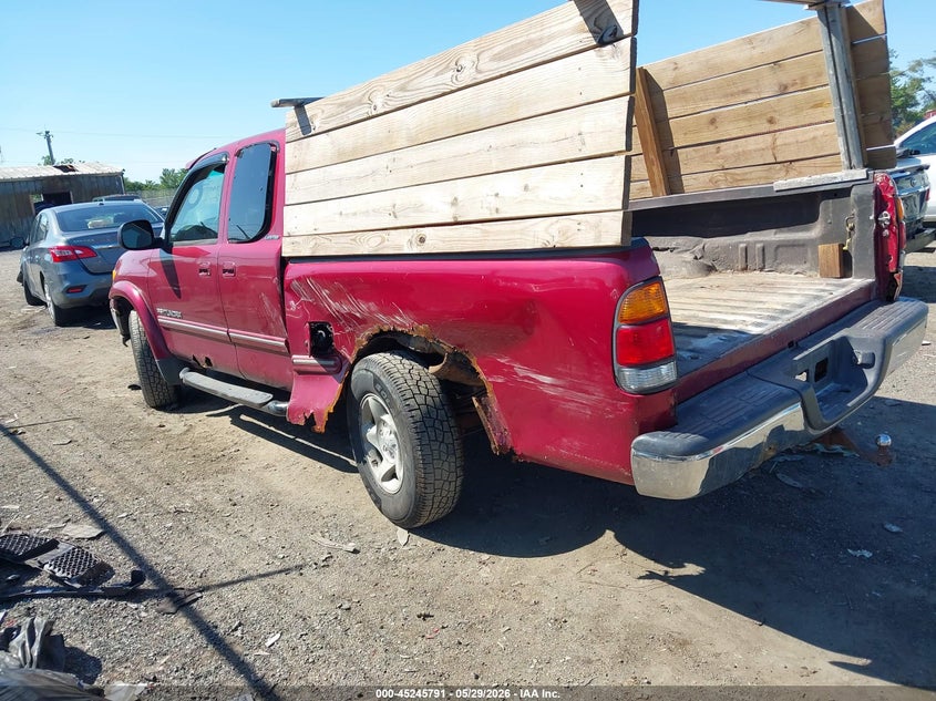 2001 Toyota Tundra VIN 5TBBT48131S201645 IAAI salvage auction — LEFT SIDE, Clear (Virginia), sold $500 on 2026-07-20 (photo 3)