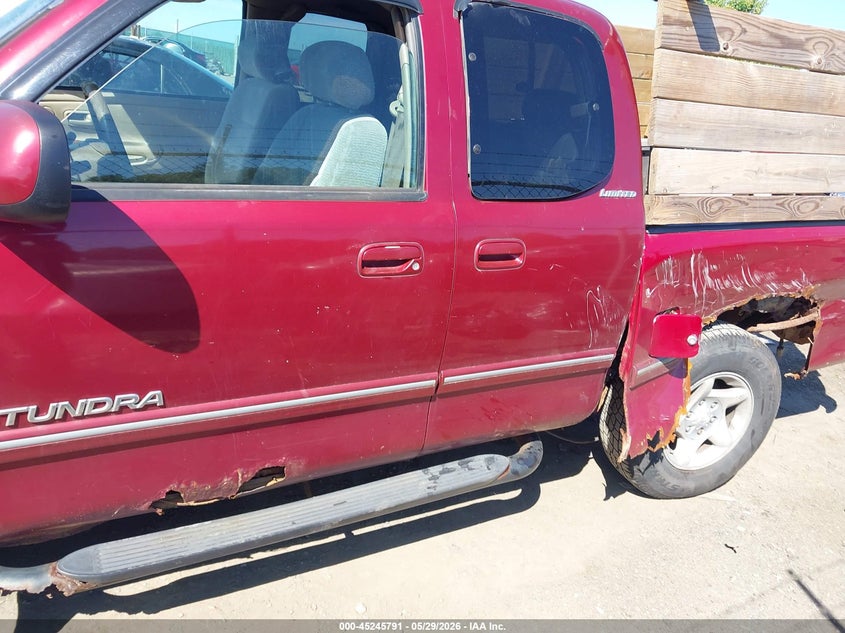 2001 Toyota Tundra VIN 5TBBT48131S201645 IAAI salvage auction — LEFT SIDE, Clear (Virginia), sold $500 on 2026-07-20 (photo 6)