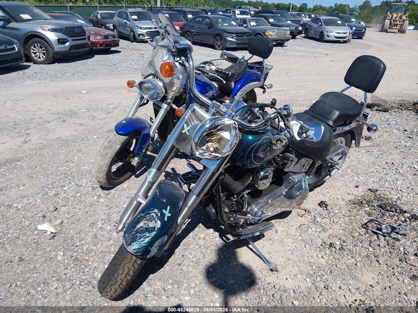 2001 Harley-davidson Flstf VIN 1HD1BMY101Y026182 IAAI salvage auction — FRONT END, Salvage (Pennsylvania), sold $2,000 on 2026-07-08 (photo 2)