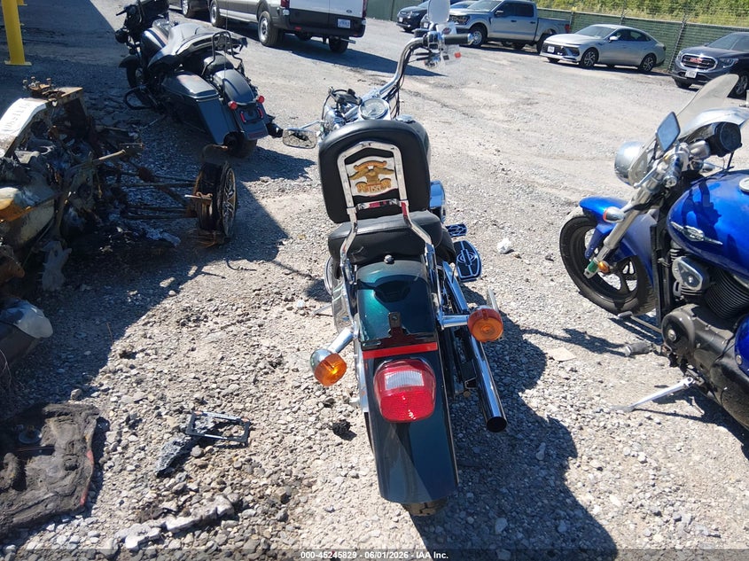2001 Harley-davidson Flstf VIN 1HD1BMY101Y026182 IAAI salvage auction — FRONT END, Salvage (Pennsylvania), sold $2,000 on 2026-07-08 (photo 6)