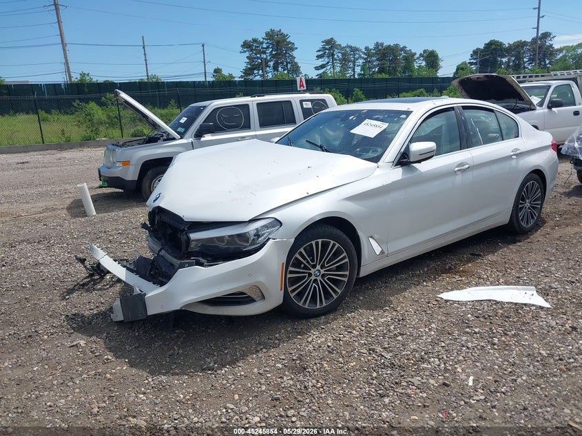 2017 BMW 5er VIN WBAJA7C39HG905269 IAAI salvage auction — FRONT END, Salvage Title, sold $4,450 on 2026-07-07 (photo 2)