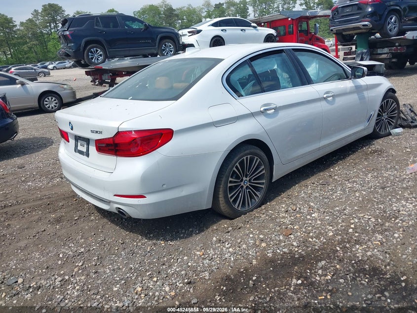 2017 BMW 5er VIN WBAJA7C39HG905269 IAAI salvage auction — FRONT END, Salvage Title, sold $4,450 on 2026-07-07 (photo 4)