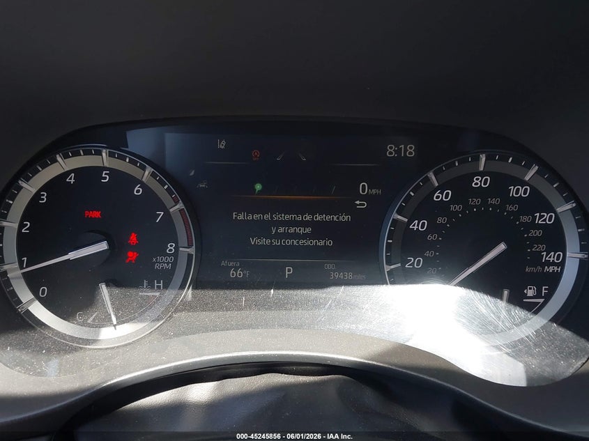 2021 Toyota Highlander VIN 5TDGZRBH6MS557767 IAAI salvage auction — FRONT END, Salvage Title, sold $10,100 on 2026-07-14 (photo 7)
