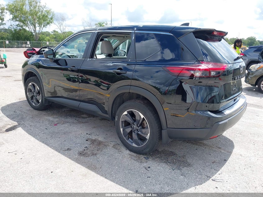 2024 Nissan Rogue VIN JN8BT3BB0RW428004 IAAI salvage auction — LEFT SIDE, Salvage Title, sold $9,250 on 2026-07-13 (photo 3)