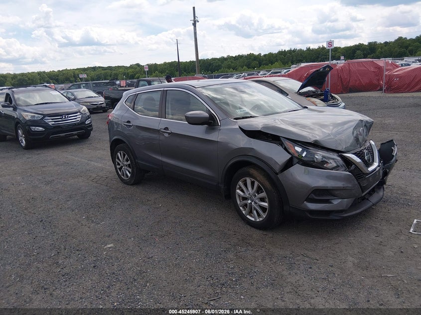 2021 Nissan Rogue VIN JN1BJ1AW9MW443848 IAAI salvage auction — FRONT END, Salvage Title, sold $2,100 on 2026-07-20 (photo 1)