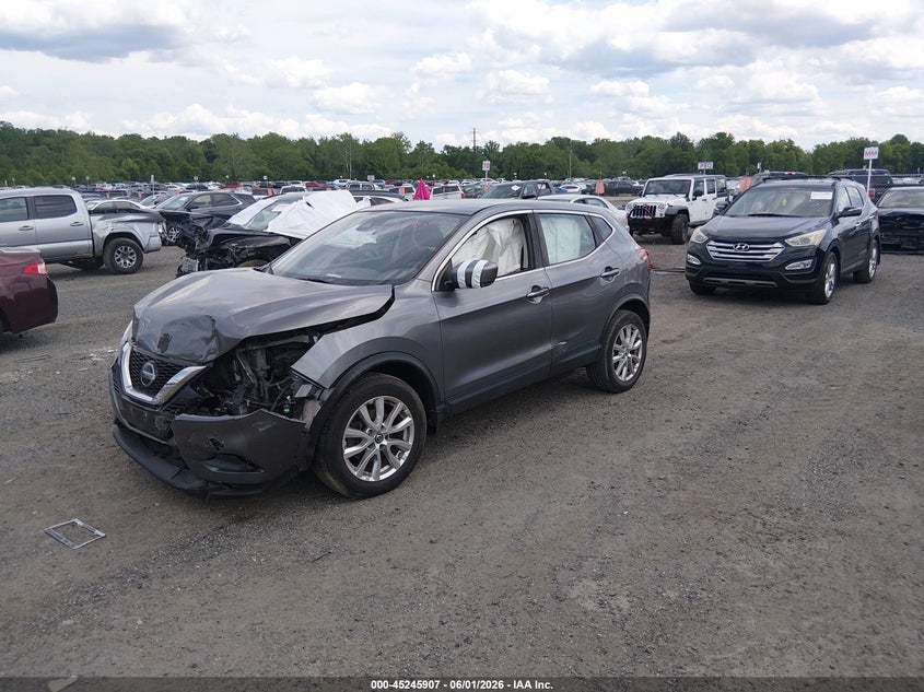 2021 Nissan Rogue VIN JN1BJ1AW9MW443848 IAAI salvage auction — FRONT END, Salvage Title, sold $2,100 on 2026-07-20 (photo 2)