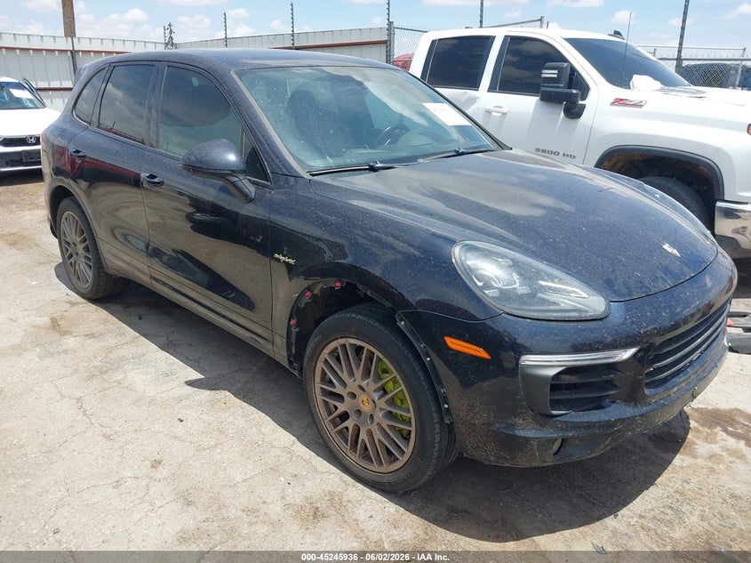 2016 Porsche Cayenne VIN WP1AE2A27GLA64142 IAAI salvage auction — LEFT FRONT, Original (Texas), sold $4,200 on 2026-08-18 (photo 1)