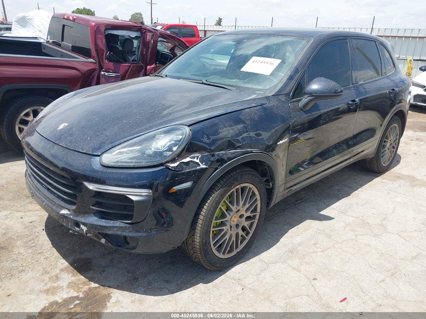 2016 Porsche Cayenne VIN WP1AE2A27GLA64142 IAAI salvage auction — LEFT FRONT, Original (Texas), sold $4,200 on 2026-08-18 (photo 2)