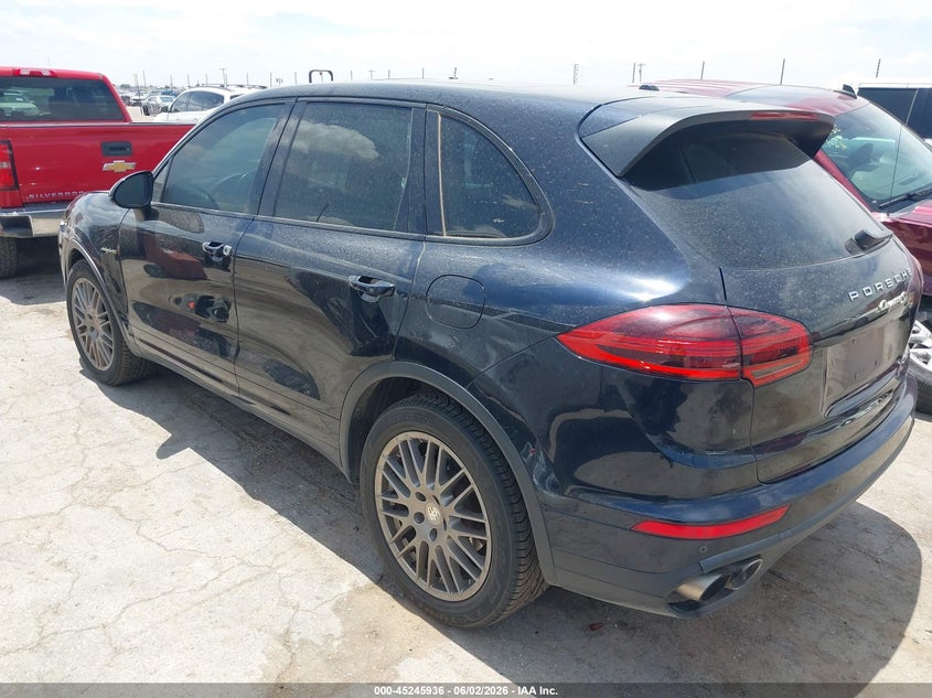2016 Porsche Cayenne VIN WP1AE2A27GLA64142 IAAI salvage auction — LEFT FRONT, Original (Texas), sold $4,200 on 2026-08-18 (photo 3)