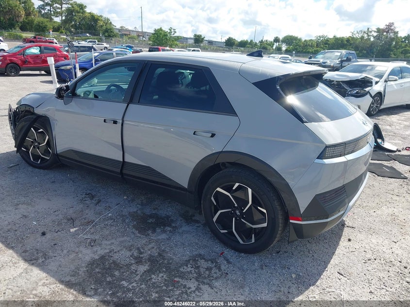 2022 Hyundai Ioniq 5 VIN KM8KN4AE1NU091660 IAAI salvage auction — LEFT FRONT, Salvage Title, sold $8,600 on 2026-07-23 (photo 3)
