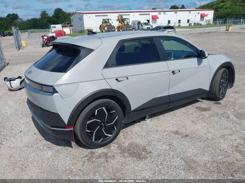 2022 Hyundai Ioniq 5 VIN KM8KN4AE1NU091660 IAAI salvage auction — LEFT FRONT, Salvage Title, sold $8,600 on 2026-07-23 (photo 4)