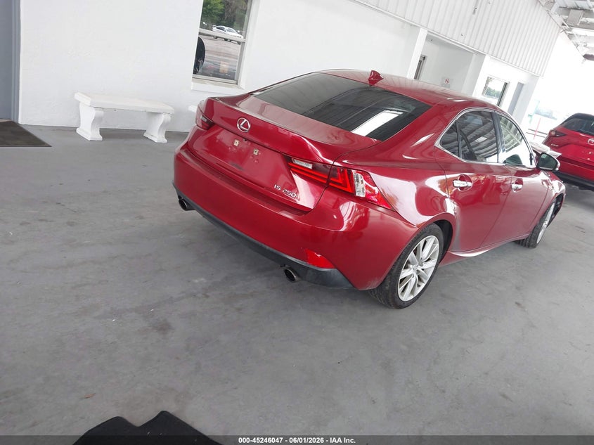 2015 Lexus Is VIN JTHBF1D26F5067396 IAAI salvage auction — FRONT END, Salvage Title, sold $1,750 on 2026-07-08 (photo 4)