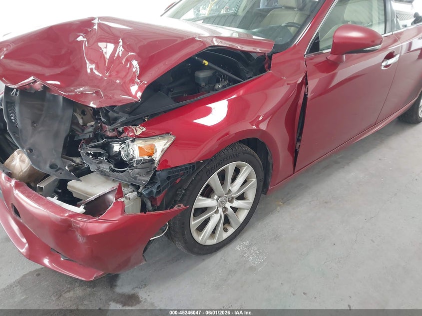 2015 Lexus Is VIN JTHBF1D26F5067396 IAAI salvage auction — FRONT END, Salvage Title, sold $1,750 on 2026-07-08 (photo 6)