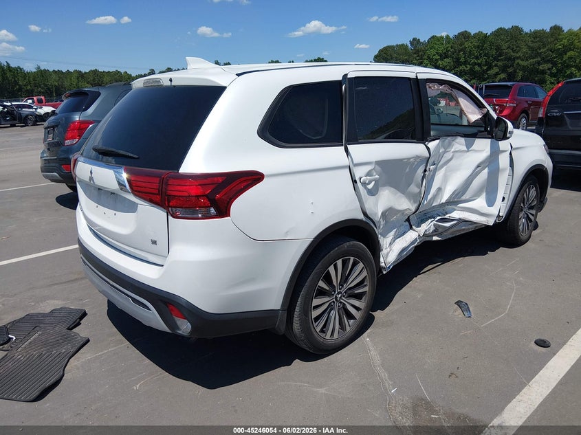 2020 Mitsubishi Outlander VIN JA4AD3A32LZ046359 IAAI salvage auction — RIGHT SIDE, Salvage Title, sold $25 on 2026-07-29 (photo 4)