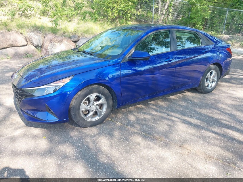 2021 Hyundai Elantra VIN 5NPLL4AGXMH043860 IAAI salvage auction — NORMAL WEAR, Sf97 (Minnesota), sold $9,700 on 2026-07-14 (photo 2)