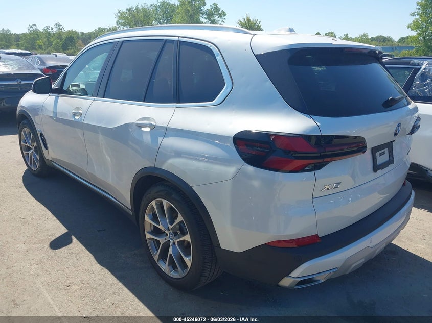 2024 BMW X5 VIN 5UX43EU07R9V06870 IAAI salvage auction — HAIL, Salvage Title, sold $31,725 on 2026-07-06 (photo 3)