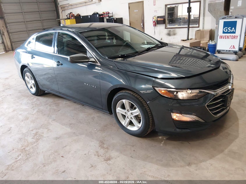 2020 Chevrolet Malibu VIN 1G1ZC5ST7LF032666 IAAI salvage auction — NORMAL WEAR, Sf97 (Alabama), sold $13,700 on 2026-07-16 (photo 1)