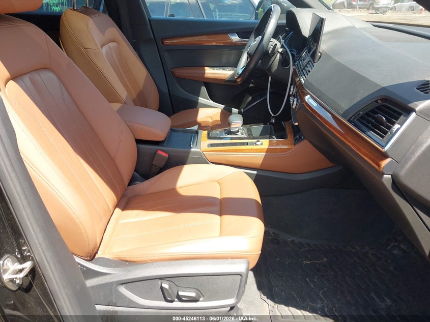 2021 Audi Q5 VIN WA1BAAFY2M2024488 IAAI salvage auction — REAR END, Salvage Title, sold $12,100 on 2026-07-21 (photo 5)