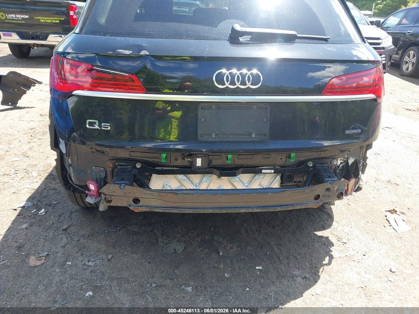 2021 Audi Q5 VIN WA1BAAFY2M2024488 IAAI salvage auction — REAR END, Salvage Title, sold $12,100 on 2026-07-21 (photo 6)