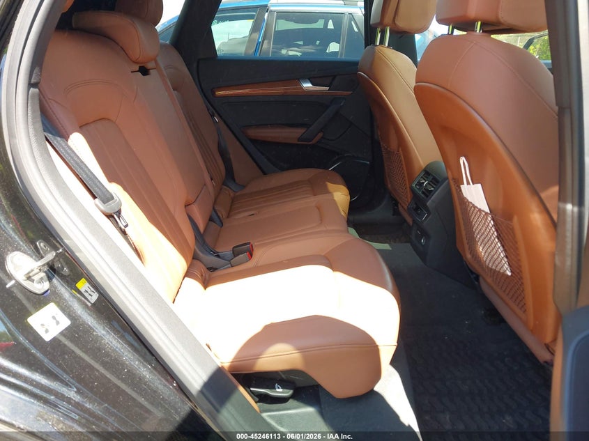 2021 Audi Q5 VIN WA1BAAFY2M2024488 IAAI salvage auction — REAR END, Salvage Title, sold $12,100 on 2026-07-21 (photo 8)