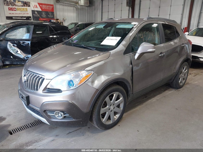 2015 Buick Encore VIN KL4CJCSB6FB030363 IAAI salvage auction — SIDE, Salvage (North Dakota), sold $425 on 2026-07-30 (photo 2)