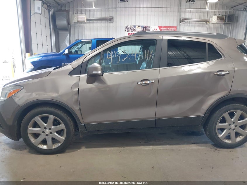 2015 Buick Encore VIN KL4CJCSB6FB030363 IAAI salvage auction — SIDE, Salvage (North Dakota), sold $425 on 2026-07-30 (photo 6)