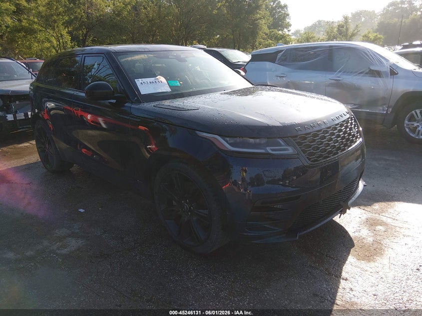 2021 Land rover Range rover velar VIN SALYM2FU5MA313809 IAAI salvage auction — HAIL, Salvage Title, sold $17,650 on 2026-07-08 (photo 1)