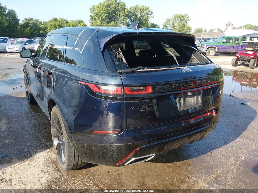 2021 Land rover Range rover velar VIN SALYM2FU5MA313809 IAAI salvage auction — HAIL, Salvage Title, sold $17,650 on 2026-07-08 (photo 6)