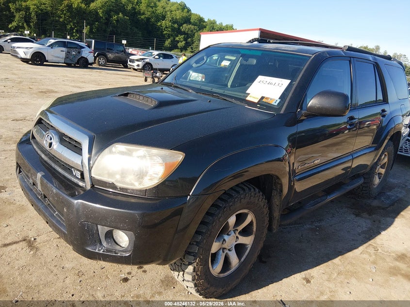 2006 Toyota 4runner VIN JTEBT14R068031737 IAAI salvage auction — REAR END, Salvage (West Virginia), sold $1,250 on 2026-07-11 (photo 2)