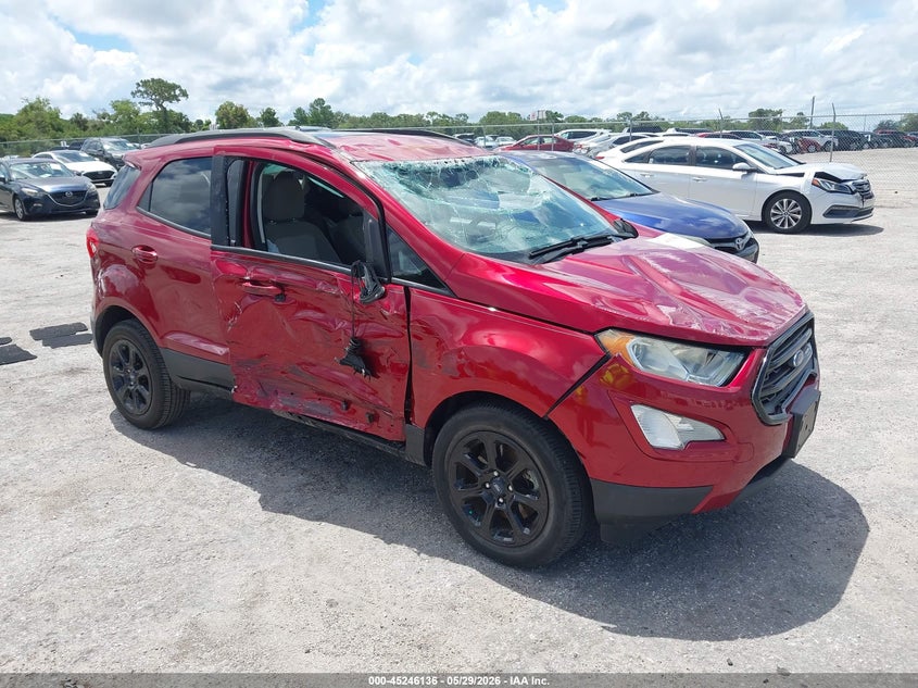 2019 Ford Ecosport VIN MAJ3S2GEXKC258554 IAAI salvage auction — ROLLOVER, Salvage Title, sold $1,750 on 2026-07-09 (photo 1)