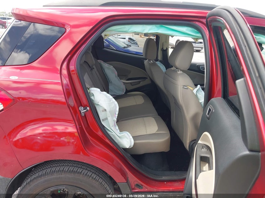2019 Ford Ecosport VIN MAJ3S2GEXKC258554 IAAI salvage auction — ROLLOVER, Salvage Title, sold $1,750 on 2026-07-09 (photo 8)