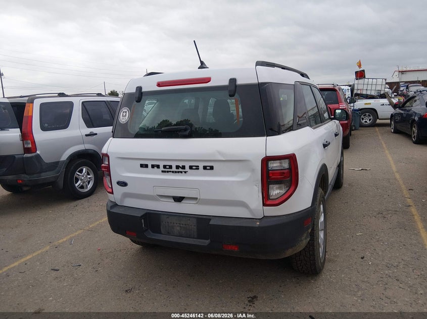 2023 Ford Bronco sport VIN 3FMCR9A65PRD37957 IAAI salvage auction — REAR END, Salvage Title, sold $12,325 on 2026-07-28 (photo 4)