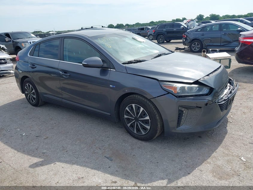 2018 Hyundai Ioniq VIN KMHC75LC7JU074968 IAAI salvage auction — FRONT END, Salvage Title, sold $4,150 on 2026-07-14 (photo 1)