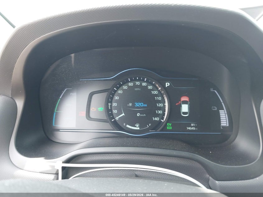 2018 Hyundai Ioniq VIN KMHC75LC7JU074968 IAAI salvage auction — FRONT END, Salvage Title, sold $4,150 on 2026-07-14 (photo 7)