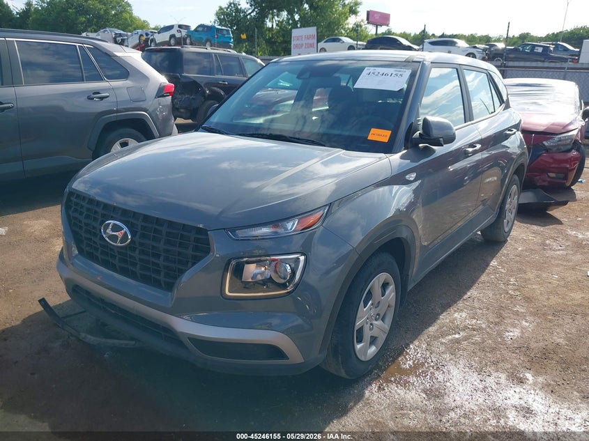 2020 Hyundai Venue VIN KMHRB8A38LU015671 IAAI salvage auction — RIGHT SIDE, Salvage Title, sold $4,100 on 2026-07-29 (photo 2)