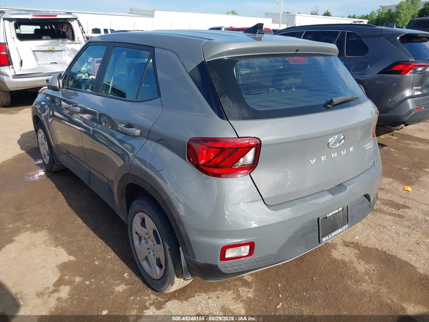 2020 Hyundai Venue VIN KMHRB8A38LU015671 IAAI salvage auction — RIGHT SIDE, Salvage Title, sold $4,100 on 2026-07-29 (photo 3)