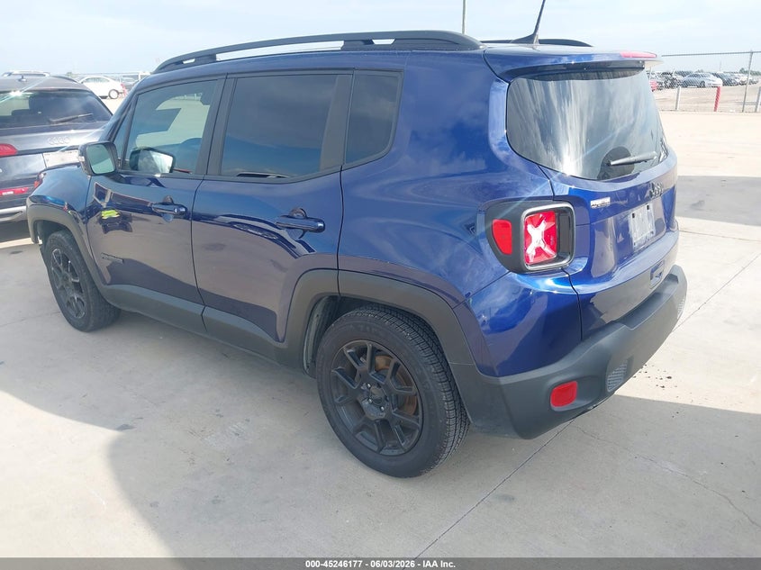2020 Jeep Renegade VIN ZACNJABB0LPL86390 IAAI salvage auction — FRONT END, Original (Texas), sold $1,650 on 2026-08-14 (photo 3)