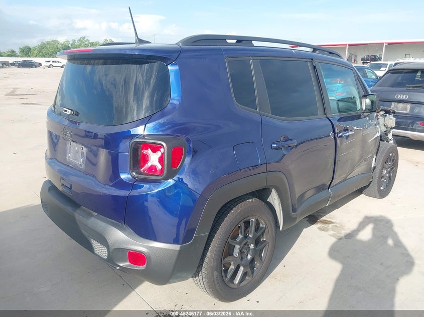 2020 Jeep Renegade VIN ZACNJABB0LPL86390 IAAI salvage auction — FRONT END, Original (Texas), sold $1,650 on 2026-08-14 (photo 4)