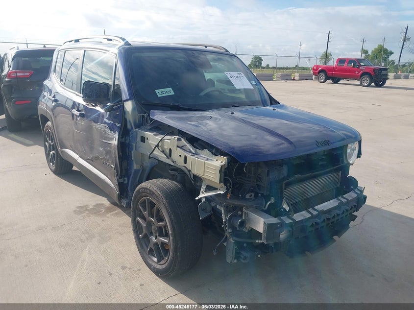 2020 Jeep Renegade VIN ZACNJABB0LPL86390 IAAI salvage auction — FRONT END, Original (Texas), sold $1,650 on 2026-08-14 (photo 6)