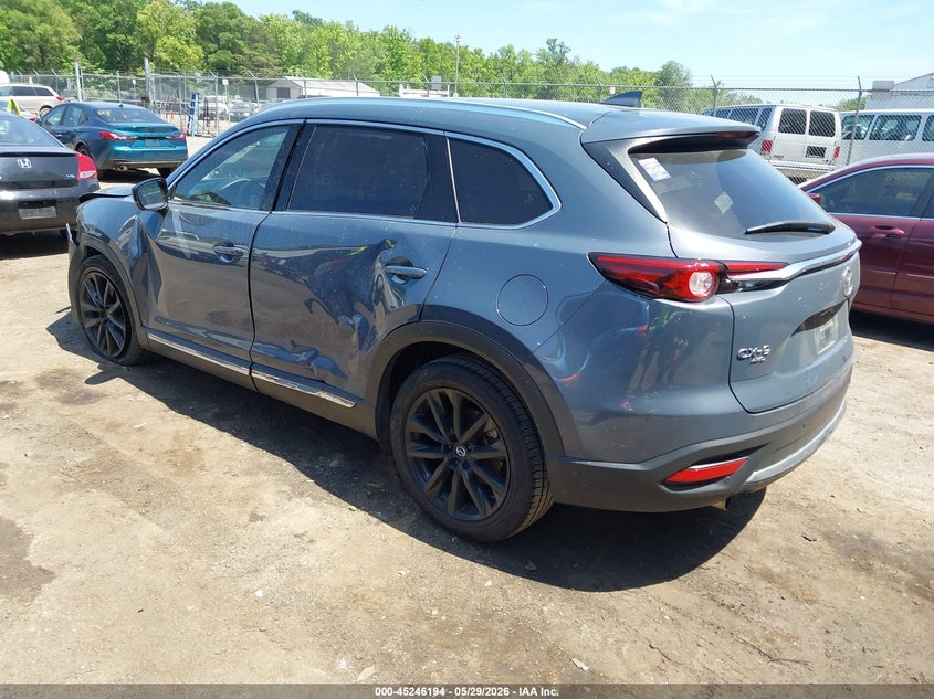 2022 Mazda Cx-9 VIN JM3TCBDY0N0625500 IAAI salvage auction — LEFT FRONT, Salvage Title, sold $9,250 on 2026-08-25 (photo 3)