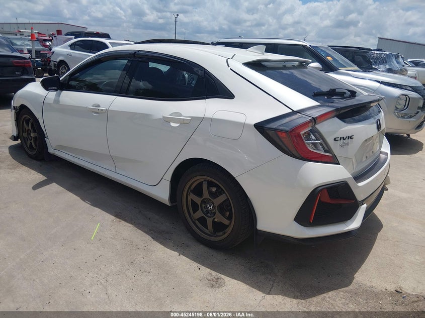 2017 Honda Civic VIN SHHFK7H86HU222254 IAAI salvage auction — RIGHT SIDE, Salvage Title, sold $2,850 on 2026-07-14 (photo 3)