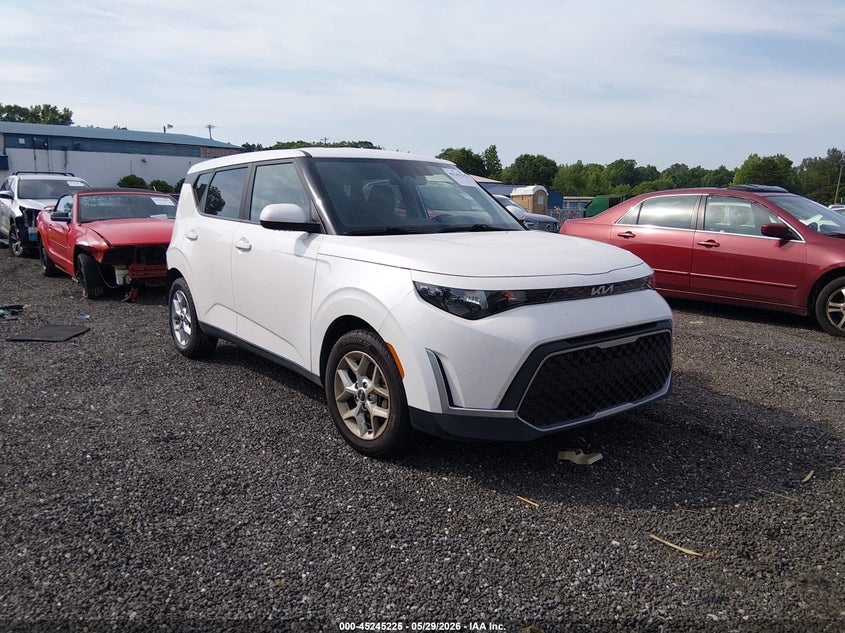 2023 Kia Soul VIN KNDJ23AU2P7868973 IAAI salvage auction — ALL OVER, Salvage Title, sold $3,950 on 2026-07-28 (photo 1)