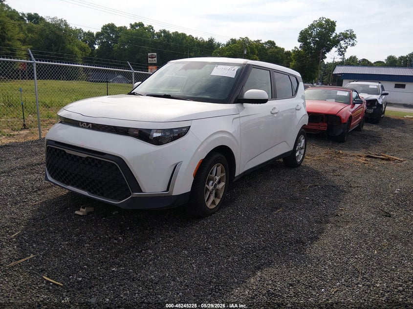 2023 Kia Soul VIN KNDJ23AU2P7868973 IAAI salvage auction — ALL OVER, Salvage Title, sold $3,950 on 2026-07-28 (photo 2)