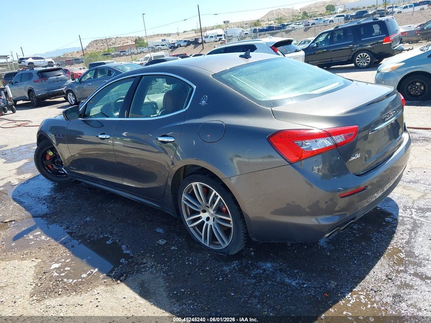 2019 Maserati Ghibli VIN ZAM57YTL2K1322069 IAAI salvage auction — RIGHT FRONT, Salvage Title, sold $7,000 on 2026-08-10 (photo 3)