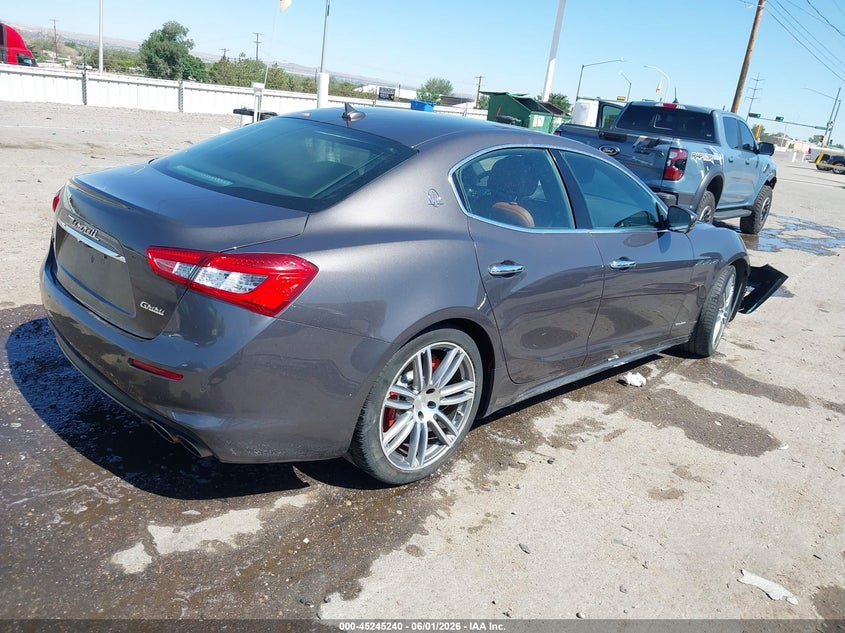 2019 Maserati Ghibli VIN ZAM57YTL2K1322069 IAAI salvage auction — RIGHT FRONT, Salvage Title, sold $7,000 on 2026-08-10 (photo 4)