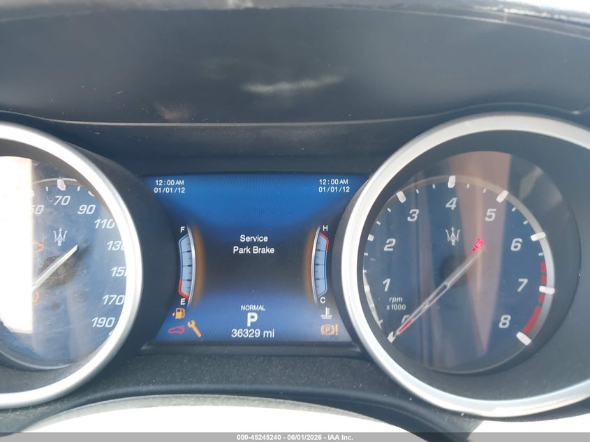 2019 Maserati Ghibli VIN ZAM57YTL2K1322069 IAAI salvage auction — RIGHT FRONT, Salvage Title, sold $7,000 on 2026-08-10 (photo 7)