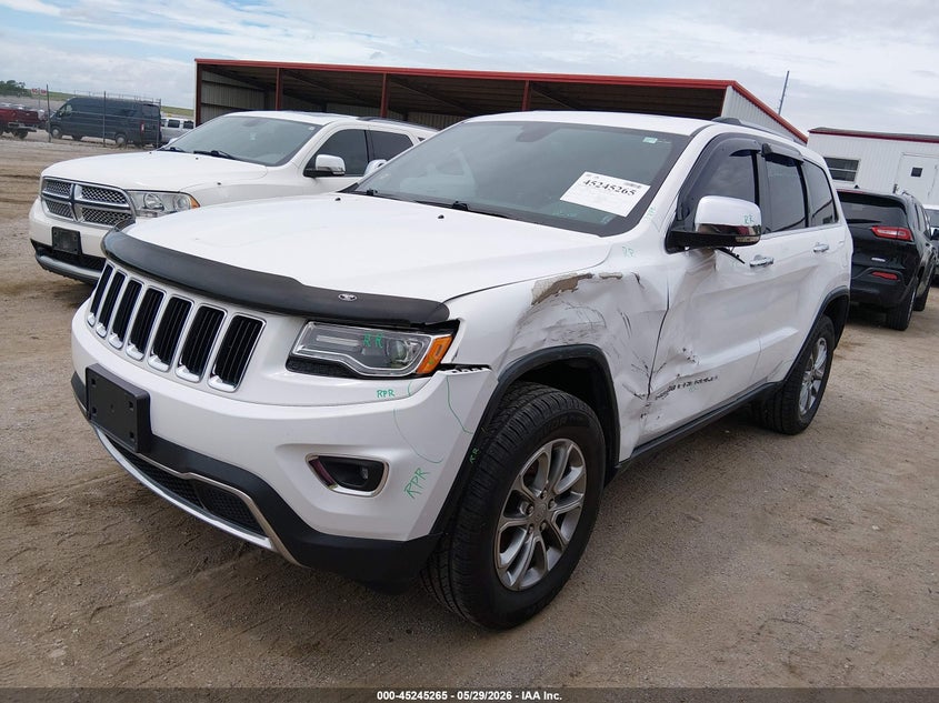2016 Jeep Grand cherokee VIN 1C4RJFBG5GC385176 IAAI salvage auction — LEFT FRONT, Salvage Title, sold $3,200 on 2026-07-12 (photo 2)