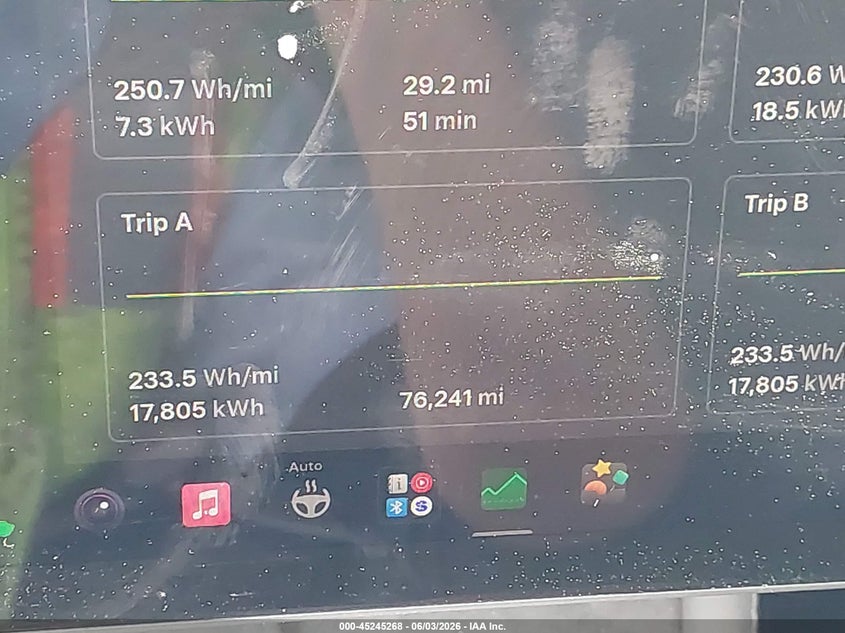 2025 Tesla Model 3 VIN 5YJ3E1EA2SF911828 IAAI salvage auction — FRONT END, Salvage Title, sold $6,300 on 2026-07-16 (photo 7)