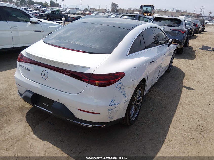 2023 Mercedes-benz Eqe VIN W1KEG2BB5PF019555 IAAI salvage auction — SIDE, Salvage (California), sold $20,175 on 2026-08-06 (photo 4)