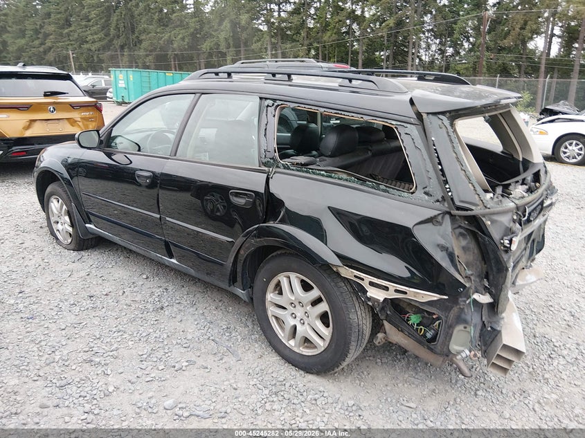 2005 Subaru Outback VIN 4S4BP62C356378523 IAAI salvage auction — REAR END, Bill Of Sale (Washington), sold $400 on 2026-07-08 (photo 3)